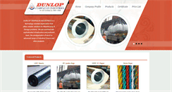 Desktop Screenshot of dunloptarpaulin.com